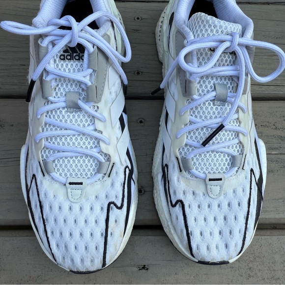 Adidas X9000L4 Heat RDY White and Black trainers shoes size 9 - Picture 5 of 16